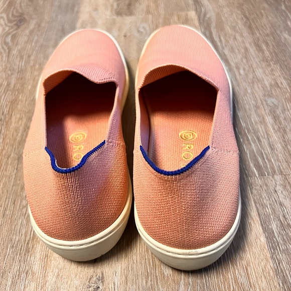 Rothy's Pink Slip-On Sneakers Loafers The Original Shoes Flats Moccasins - Picture 4 of 7
